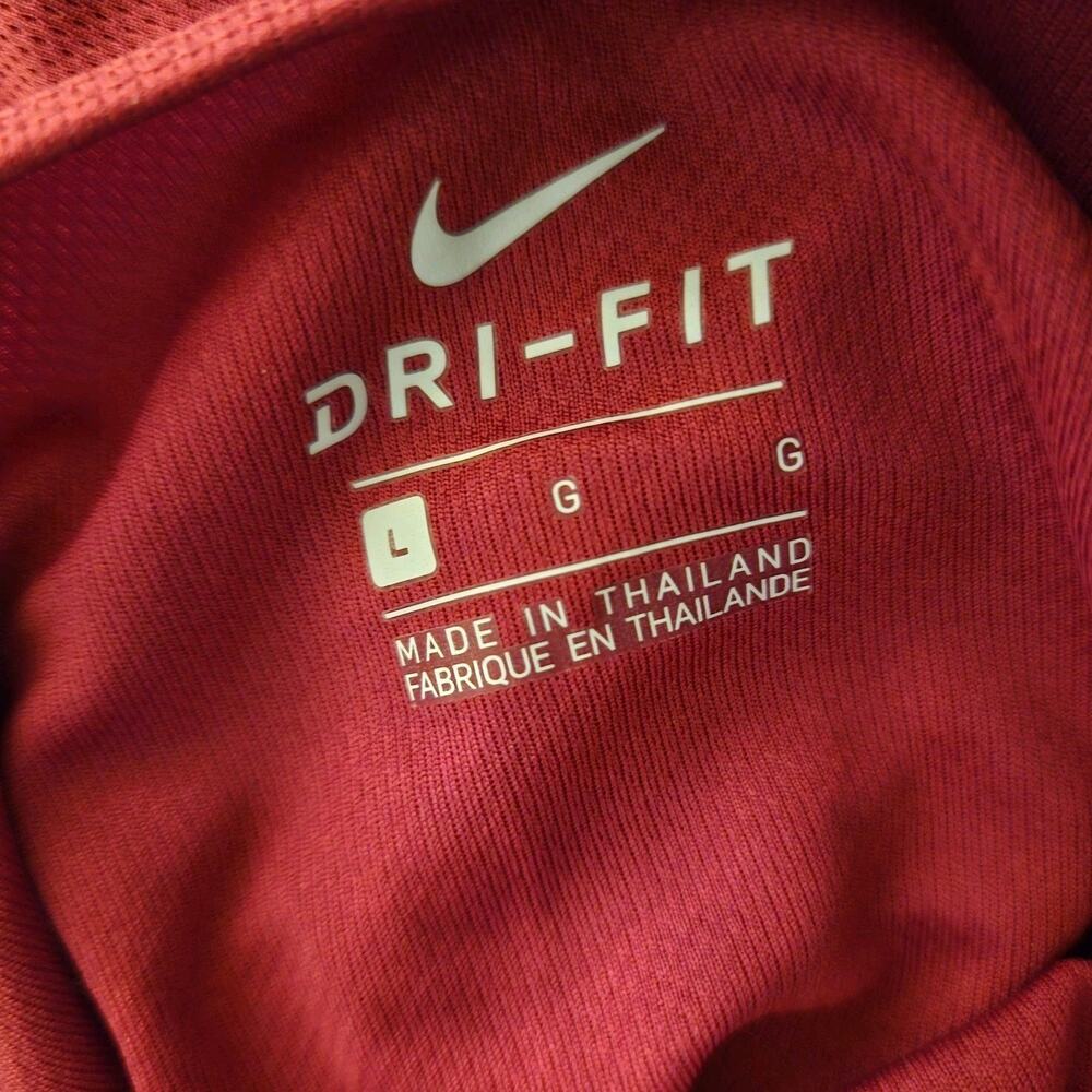Nike Dri-FIT Women's Strappy Crossback Workout Tank Top Red - Size Large - Picture 6 of 7